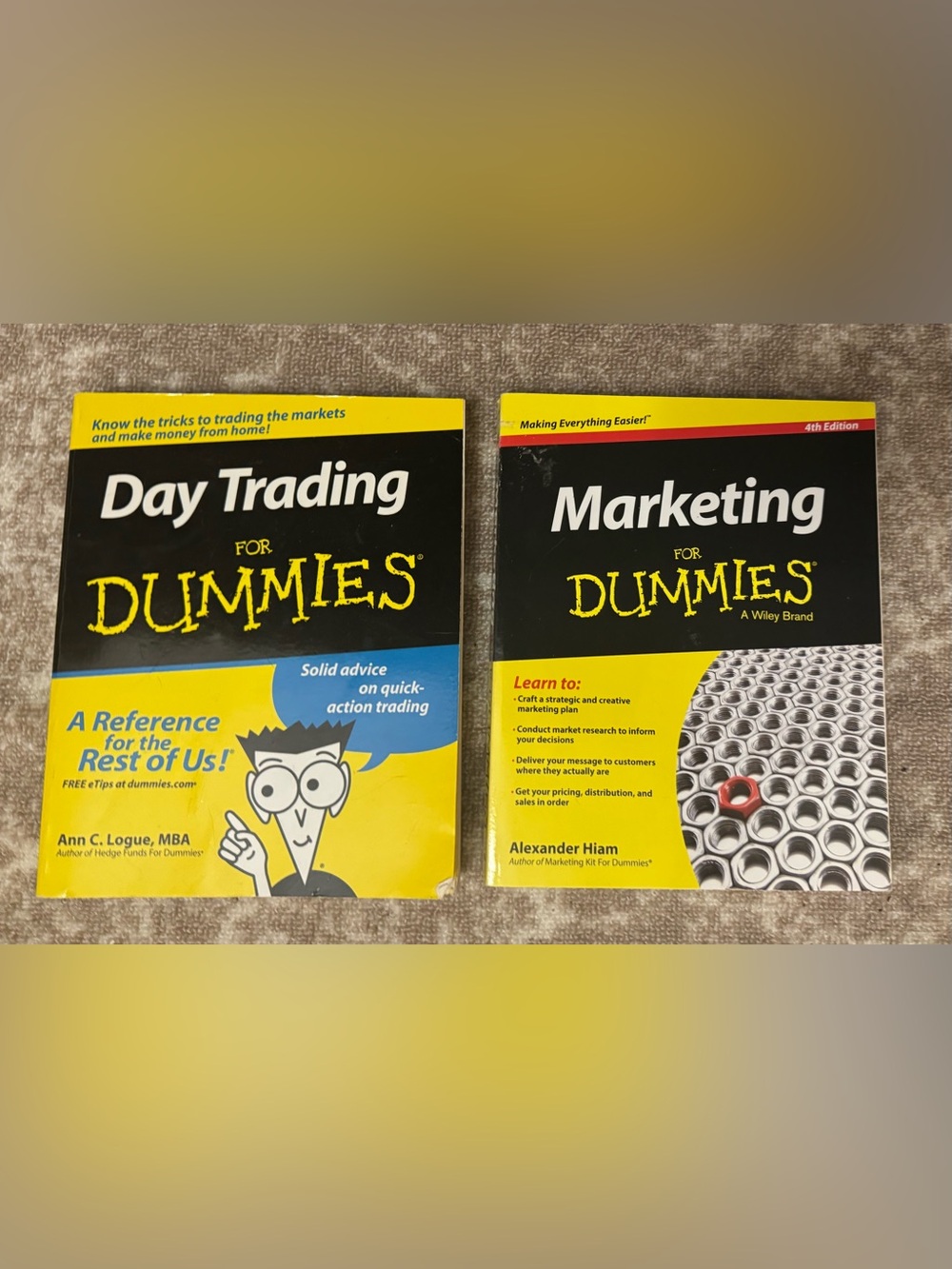 Trading & Marketing For Dummies Book Set